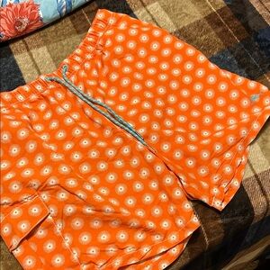 Tommy Bahama Orange Floral Women's Athletic Shorts